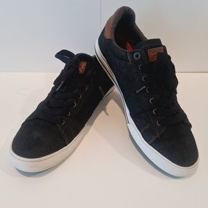 Levi's men's dark blue denim sneakers